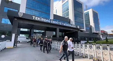 Tekirdağ'da dev operasyonda 61 kişi tutuklandı