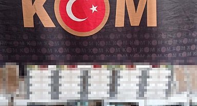 Tekirdağ'da kaçak nargile tütünü operasyonu