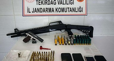 Tekirdağ'da uyuşturucu ve silahlar ele geçirildi