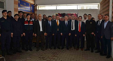 Terme'de bayramlaşma töreni