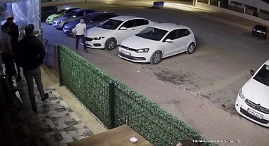 Ticari taksi ile takip ettiği husumetlisini vurmak için iş yerine ateş açtı