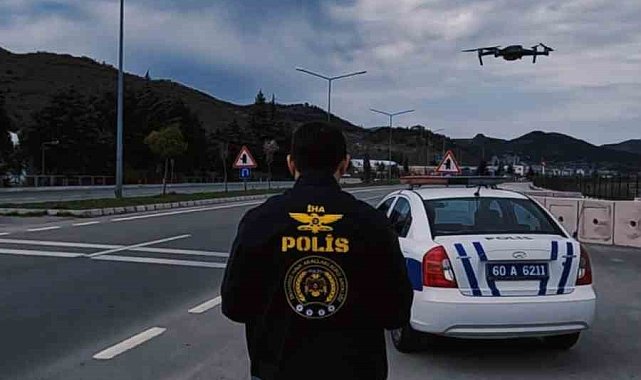 Tokat'ta dronlarla yüksek hassasiyetli gözetim