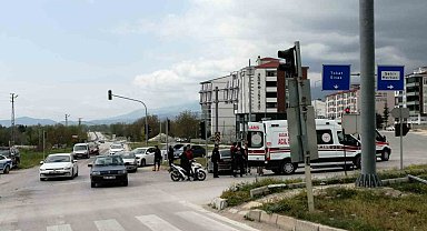 Tokat'taki kaza araç kamerasına yansıdı: 4 yaralı