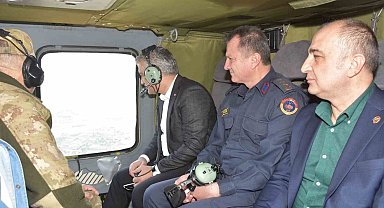 Trafik yoğunluğu yeniden başladı: 43 ilin geçiş güzergahında helikopterli denetim