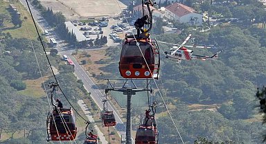 Tünektepe teleferik kazasında şu ana kadar 137 kazazede kurtarıldı