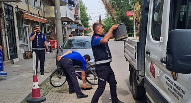 Turgutlu Belediyesi Zabıta Ekipleri göz açtırmıyor