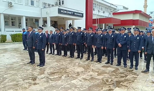 Türk Polis Teşkilatı'nın 179'uncu yıl dönümü Kozan'da törenle kutlandı