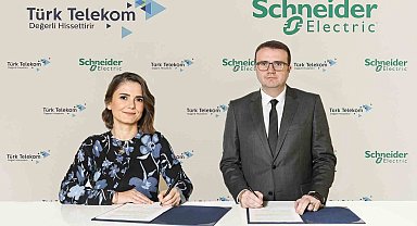 Türk Telekom ve Schneider Electric'den endüstriyel otomasyon anlaşması