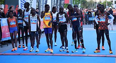 Türkiye'nin en hızlı maratonunda start verildi