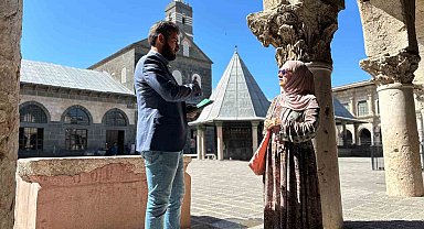 Ukrayna'dan tur rehberi olarak geldiği Diyarbakır'da Müslüman oldu