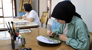 Unutulmaya yüz tutmuş sanat dallarından oluşan eserler