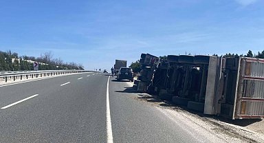 Uşak'ta trafik kazası: 1 yaralı