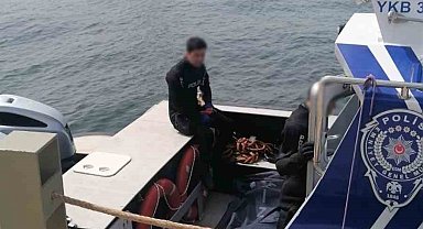 Üsküdar'da yüzmek için denize giren şahsın cesedi bulundu