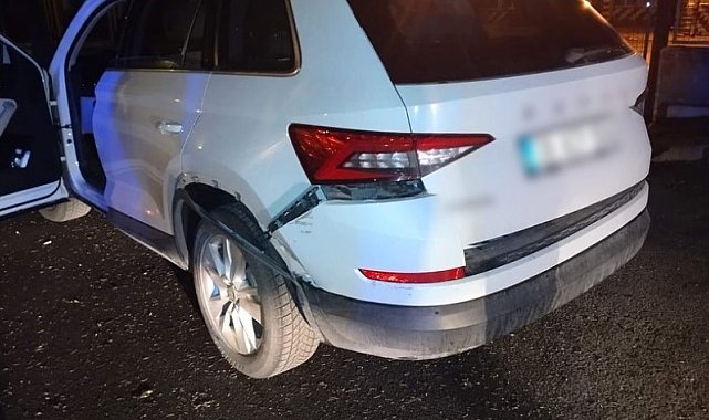 Uygulamadan kaçarak 2 araca çarpan alkollü sürücü yakalandı