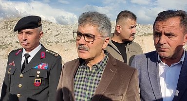 Vali Çelik: "Yer altı patates deposu yaparken jeolojik etüt yapılıp ona göre yapılması gerekiyor"