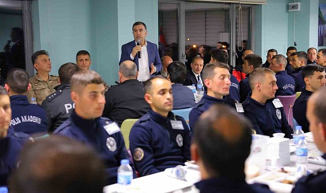 Vali Eldivan, Bayburt POMEM eğitmen ve öğrencilerin iftar sofrasına konuk oldu