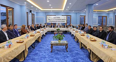 Vali Eldivan, şehit aileleri ve gazilerle iftarda bir araya geldi