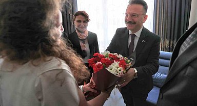Vali Hüseyin Aksoy şehit ve gazi ailelerini ziyaret etti
