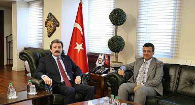 Vali Tavlı ve Başkan Doğan Samsun'u görüştü