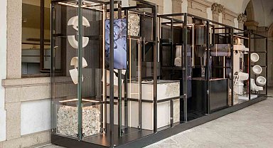 VitrA'nın geri dönüştürülmüş lavaboları Tom Dixon iş birliği ile Milano'da sergileniyor