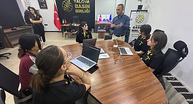 Yalova Basın Birliği'nin gazetecilik eğitimleri devam ediyor