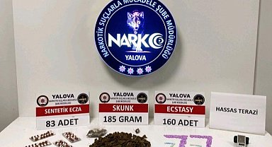 Yalova'da uyuşturucu operasyonlarında 2 tutuklama
