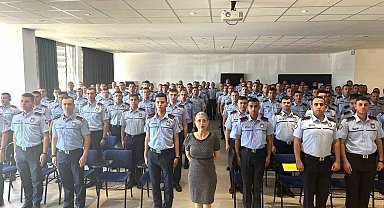 Yaşam Boyu Eğitim Merkezi, KKTC Polis Okulu'nda geleceğin polislerine "Halkla Temas ve İletişim" eğitimi verdi