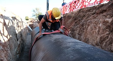 Yedigöze İçme Suyu Arıtma Tesisinin yapımı hızla devam ediyor