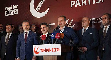 Yeniden Refah Partisi Genel Başkanı Erbakan: "Partimiz 31 Mart seçimlerinin tartışmasız yıldızı konumundadır"