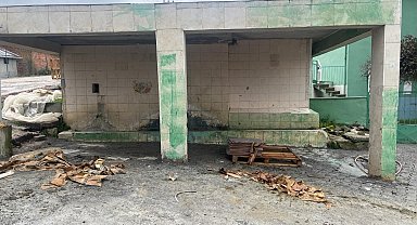 Zamanla yıpranan çeşmeye estetik dokunuş