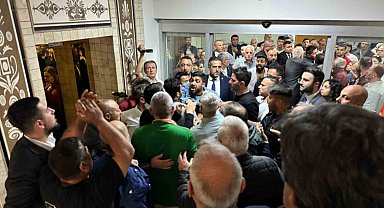 Zonguldak Belediyesi'nde devir teslim töreni sonrası arbede