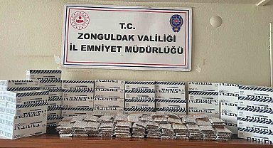 Zonguldak'ta 24 bin adet makaron ele geçirildi
