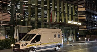 Zorlu Holding binasına silahla ateş açıldı