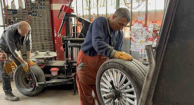Zorunlu uygulama bitti, lastik değişimi hızlandı