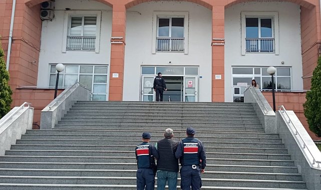 10 yıl 10 ay hapis cezası ile aranan şahıs jandarma ekiplerince yakalandı