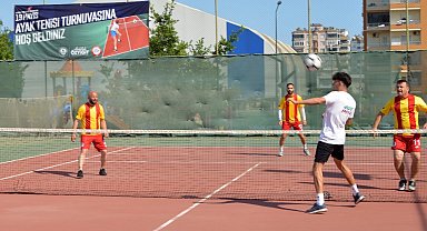 19 Mayıs Ayak Tenisi Turnuvası başladı