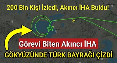 200 bin kişi izledi ,Enkazı Akıncı İHA buldu!