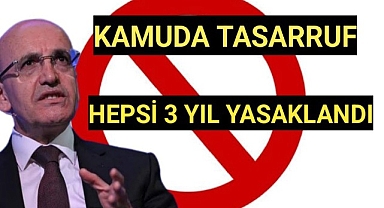 3 Yıl Boyunca Hepsine Yasak Getirildi