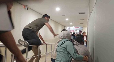 30 yıl hapis talebini duyan sanık aileleri adliye koridorunda birbirine girdi