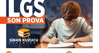 'LGS Son Prova Sınavı' yapılacak