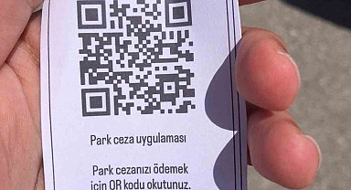 'Park cezası uygulaması' yazılı kağıtla dolandırıcılık