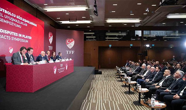 'Profesyonel Futbolcu Sözleşmelerinde Güncel Uyuşmazlıklar' sempozyumu düzenlendi