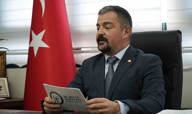 56. Bölge Erzincan Eczacı Odası Başkanı Sarıkaya: "Eczacılar, sağlık hizmetlerinin temel taşlarıdır"