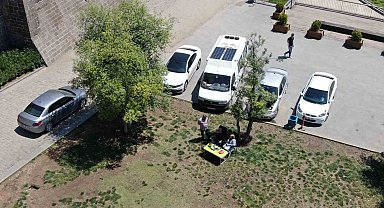70 yaşındaki çift karavanla Türkiye turunda