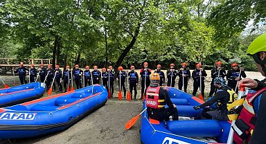 AFAD'ta 31 personele su üstü eğitimi