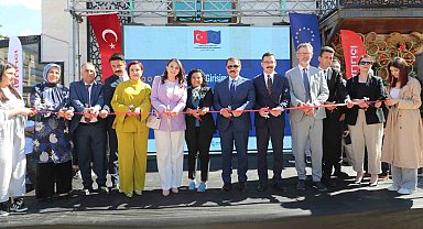 Afetzede kadınları hayata tutunduracak tesisin açılışı gerçekleştirildi