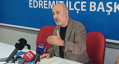 AK Parti Edremit İlçe Başkanı Murat Tuna: "Basından değil, konserler ve fuarlardan tasarruf edin"