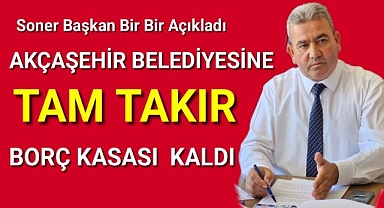 Ak Partiden Chp'ye Geçen Akçasehir Belediyesinin Kasası Tam Takır