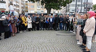AK Partili kadınlardan Gazzeli anneler için açıklama