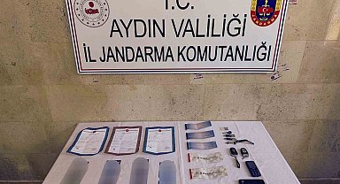 Akaryakıt istasyonu hırsızı jandarmaya takıldı